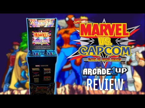 Marvel vs Capcom Arcade1Up Unboxing, Gameplay, and Full Review from Zubia Creative