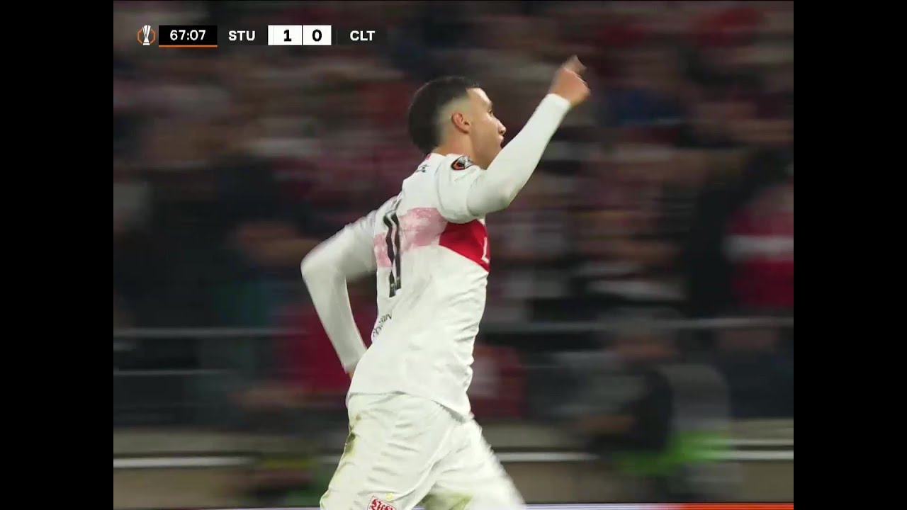 UEFA EUROPA LEAGUE (1. kolo): Stuttgart - Celta 2:1 / 25.09.2025