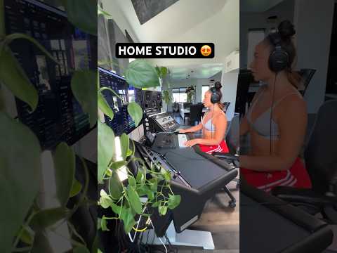 audio recording studio setup