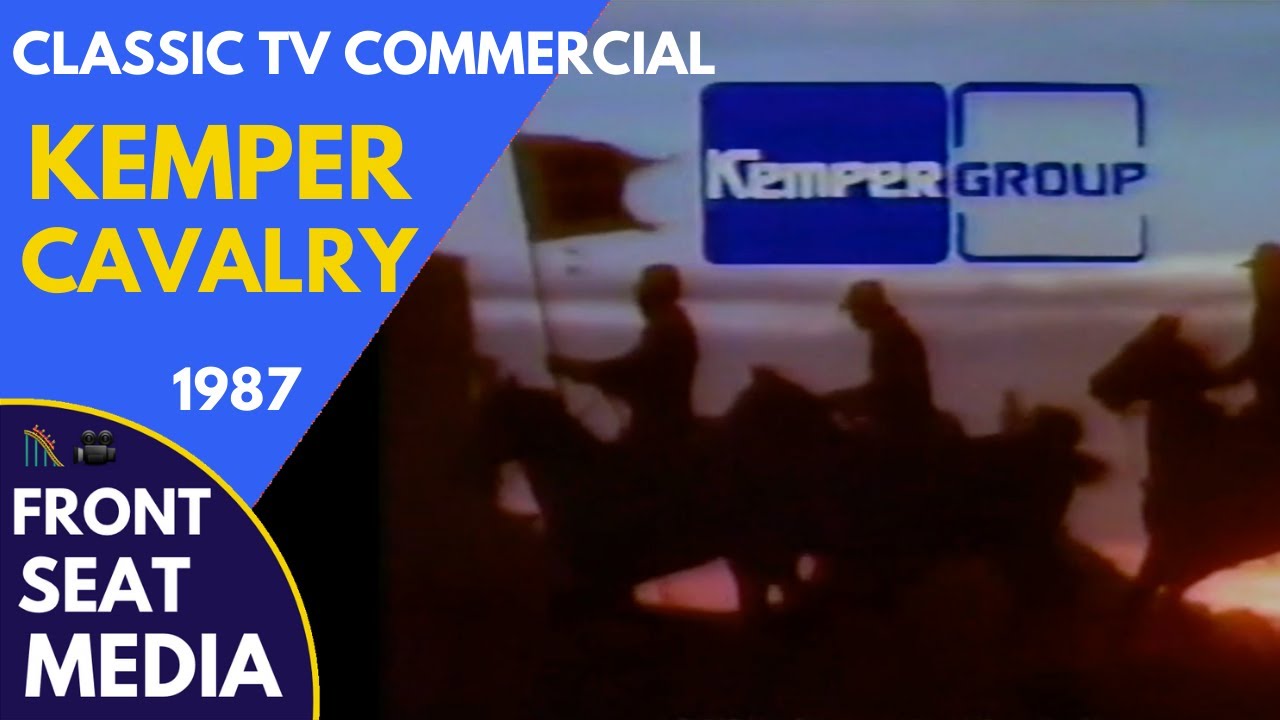 Kemper Insurance TV Commercial 1987 Ride With The Kemper Cavalry