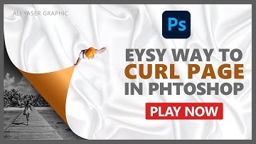 How to do Curl Page in photoshop with easy way