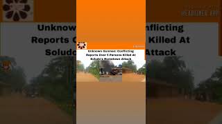 Unknown Gunmen: Conflicting Reports Over 5 Persons Killed At Soludo's Hometown Attack Guide