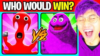 Can You Solve These *IMPOSSIBLE* Riddles!? (Who Would Win? GARTEN OF BANBAN vs RAINBOW FRIENDS!)