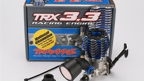 Traxxas 5407 TRX 3.3 Engine Unboxing