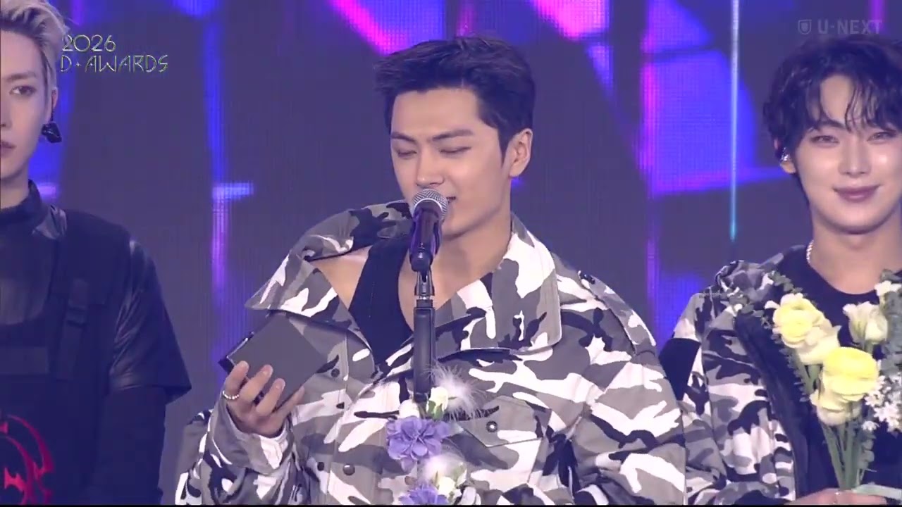 ENHYPEN’s acceptance speech for their ‘Artist of the Year (Daesang)’ award at the 2026 D AWARDS. 