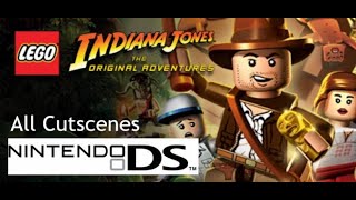 Lego Indiana Jones: The Original Adventures  All Cutscenes (Nintendo DS)