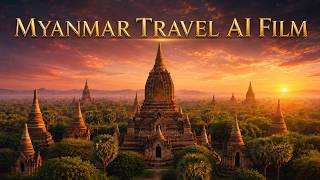 MYANMAR TRAVEL AI FILM | Cinematic Journey Through Ancient Temples screenshot 2