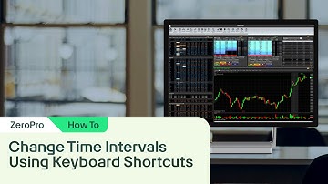 How To Change Time Intervals Using Keyboard Shortcuts On ZeroPro
