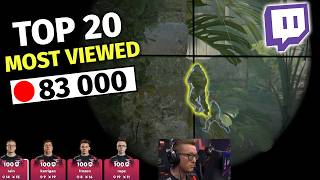 TOP 20 MOST WATCHED CS2 TWITCH CLIPS IN JUNE 2024!