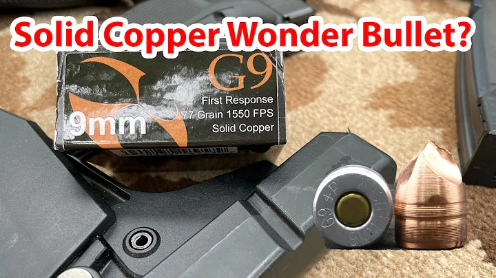 9x19mm, 77gr Copper EHP, First Response, G9 Defense