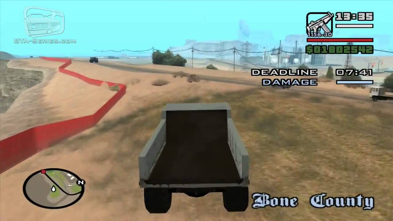 GTA San Andreas   Walkthrough   Quarry Mission #3 HD