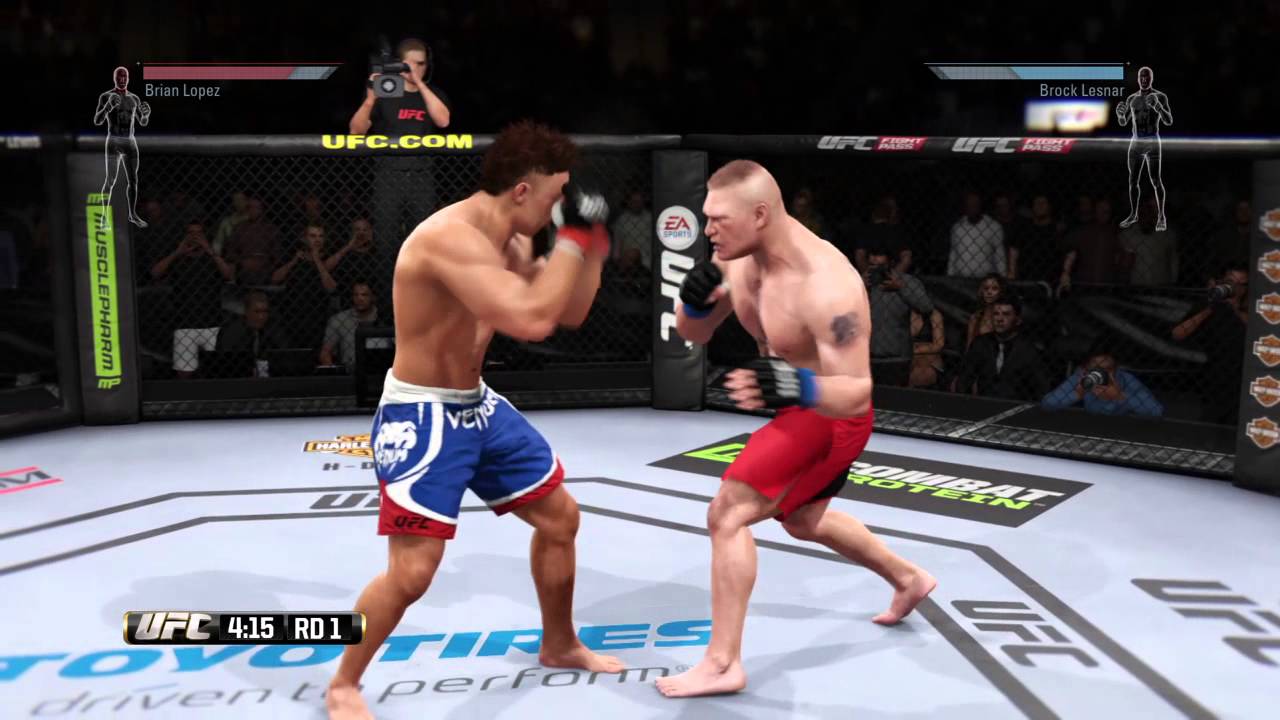 EA SPORTS™ UFC® Sick showtime kick KO YouTube