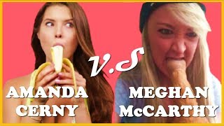 Amanda Cerny vs Meghan McCarthy (W/Titles) Best Funny Vine Video