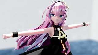 MMD】巡音ルカ「ダブルラリアット」【4K】 - YouTube