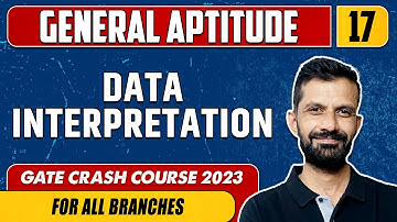 General Aptitude 17 | DATA INTERPRETATION | GATE - For All Branches