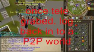 99 magic party and trimm skill cape glitch