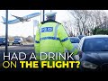 Alcohol on the plane? | Breath testing drivers leaving Newcastle Airport