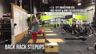Back rack stepup - 915 Sports Demo