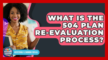 What Is The 504 Plan Re-evaluation Process? - Accessible Learning For All