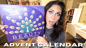 TRADER JOES 12 DAYS OF BEAUTY ADVENT CALENDAR UNBOXING - ANOTHER HIT!!?!