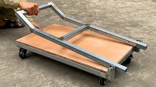 DIY - Great ideas from craftsmen / How to make a smart folding tool cart at home / Folding stroller! by H.Ironworkers 48,533 views 1 month ago 16 minutes