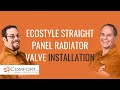 How to Install Valves and Adapters on EcoStyle Radiators