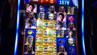 LoneWulfRick # 373 - ROCKY REDEMPTION SLOT MACHINE - LINE PLAY AND BONUS