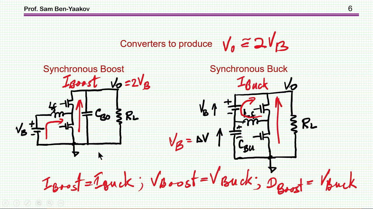 The similarity of Buck and Boost converter and answer to piggyback ...