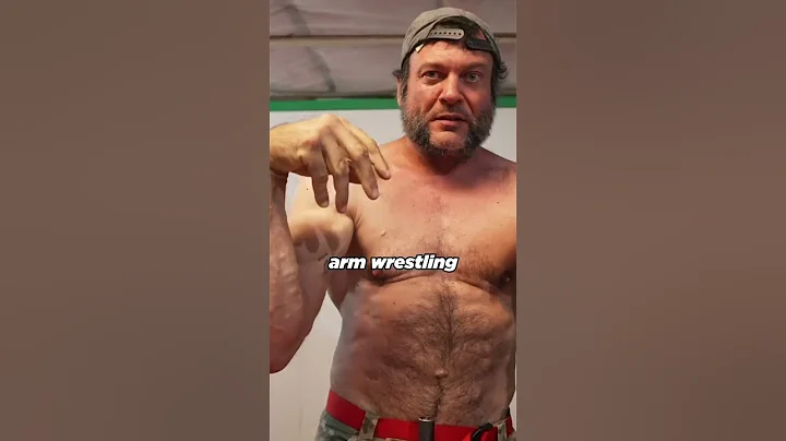Trained for arm wrestling competition