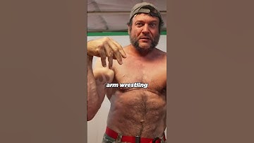 Trained for arm wrestling competition