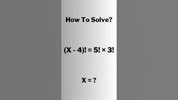A Nice Math Problem On Factorial! #shorts #olympiad #math #mathematics #matholympiad #mathsshorts
