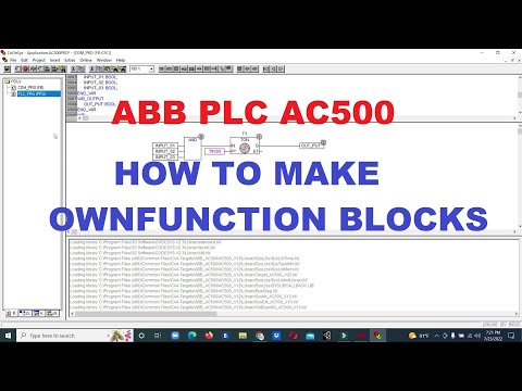 How to make Function block programming in PLC....