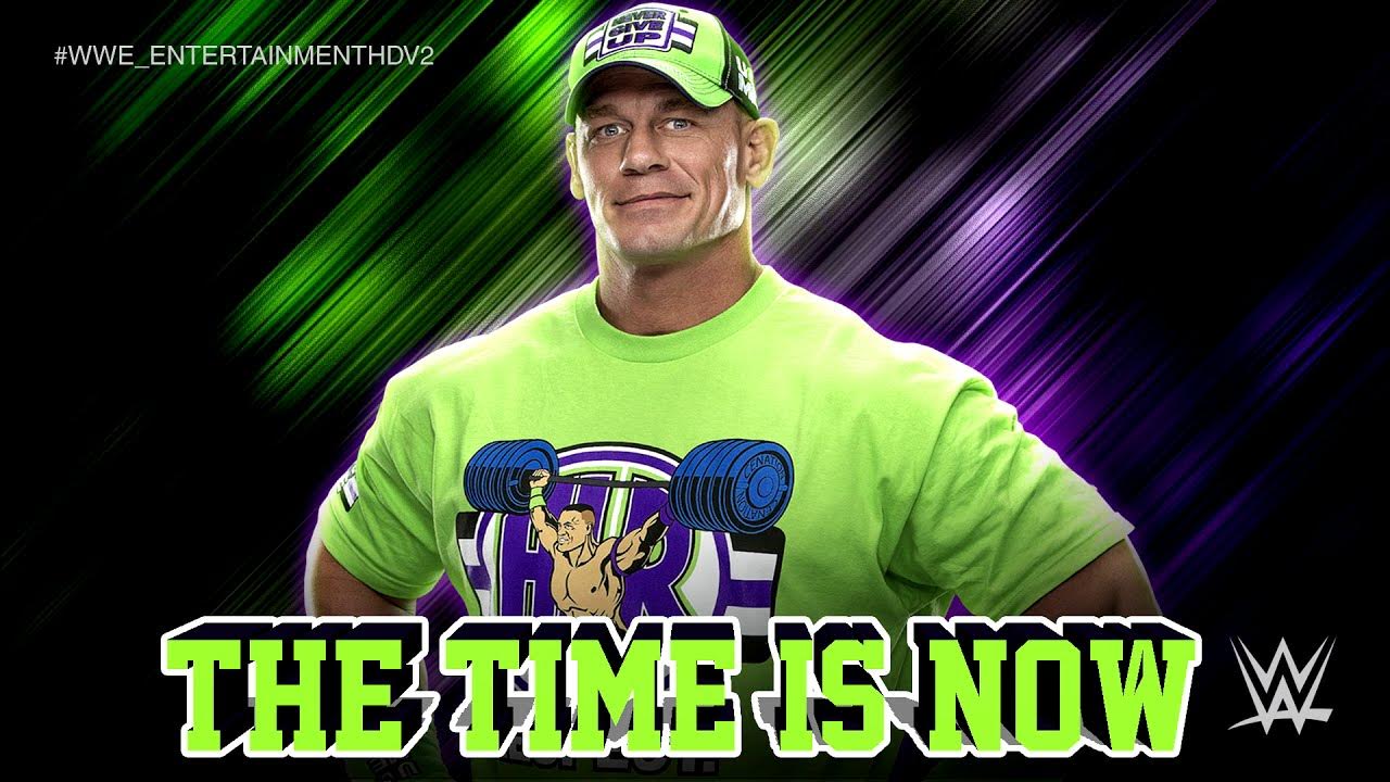 WWE John Cena "The Time Is Now" Theme Song Arena Effect 2021 YouTube