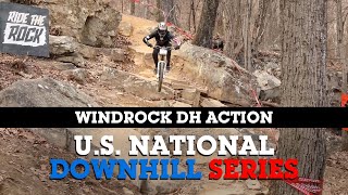 DOWNHILL ACTION FROM WINDROCK - U.S. National DH Series