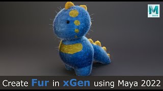 Create Fur in xGen using Maya 2022 screenshot 3