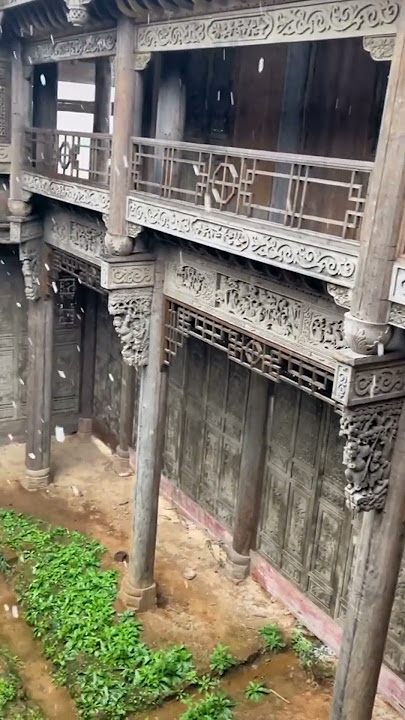 Rumah kuno peninggalan pejabat tinggi di zaman dinasty qing #sejarah #tiongkok #rumahkuno