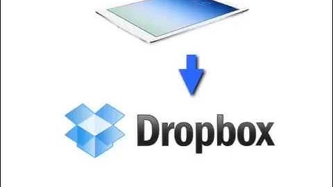 Upload videos from iPad to Dropbox