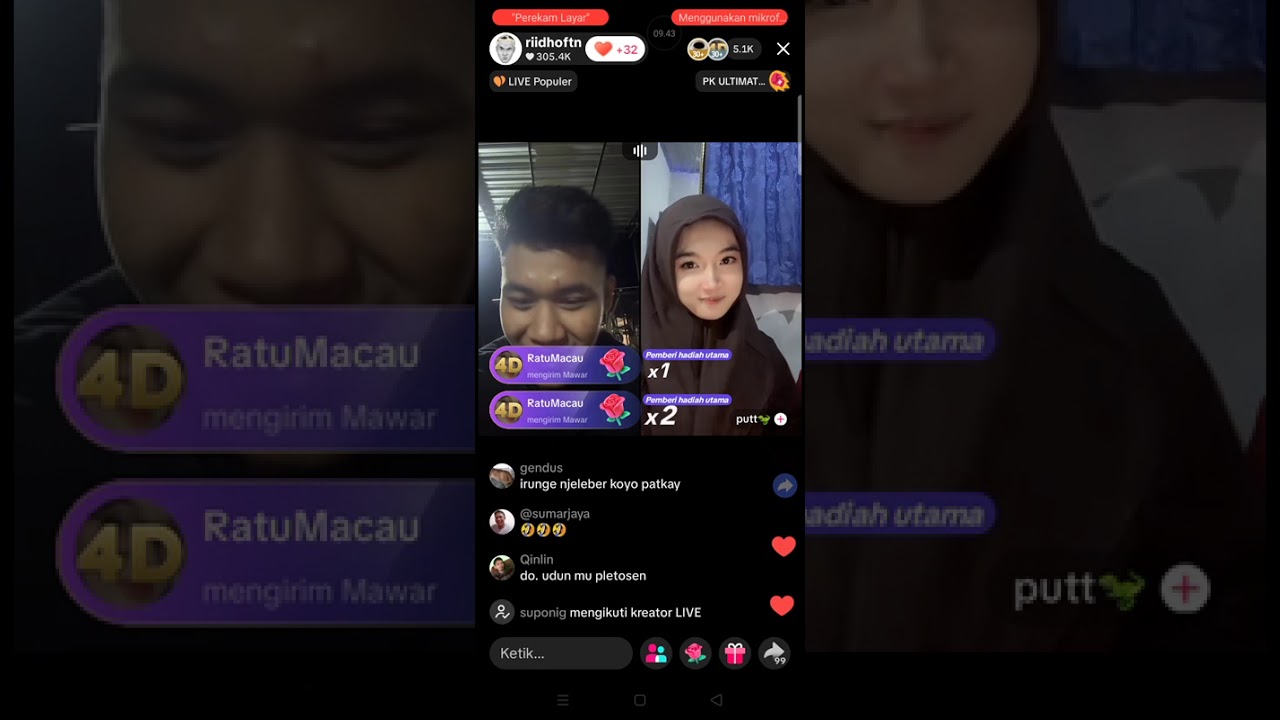 live riidhoftn 19 februari 26!