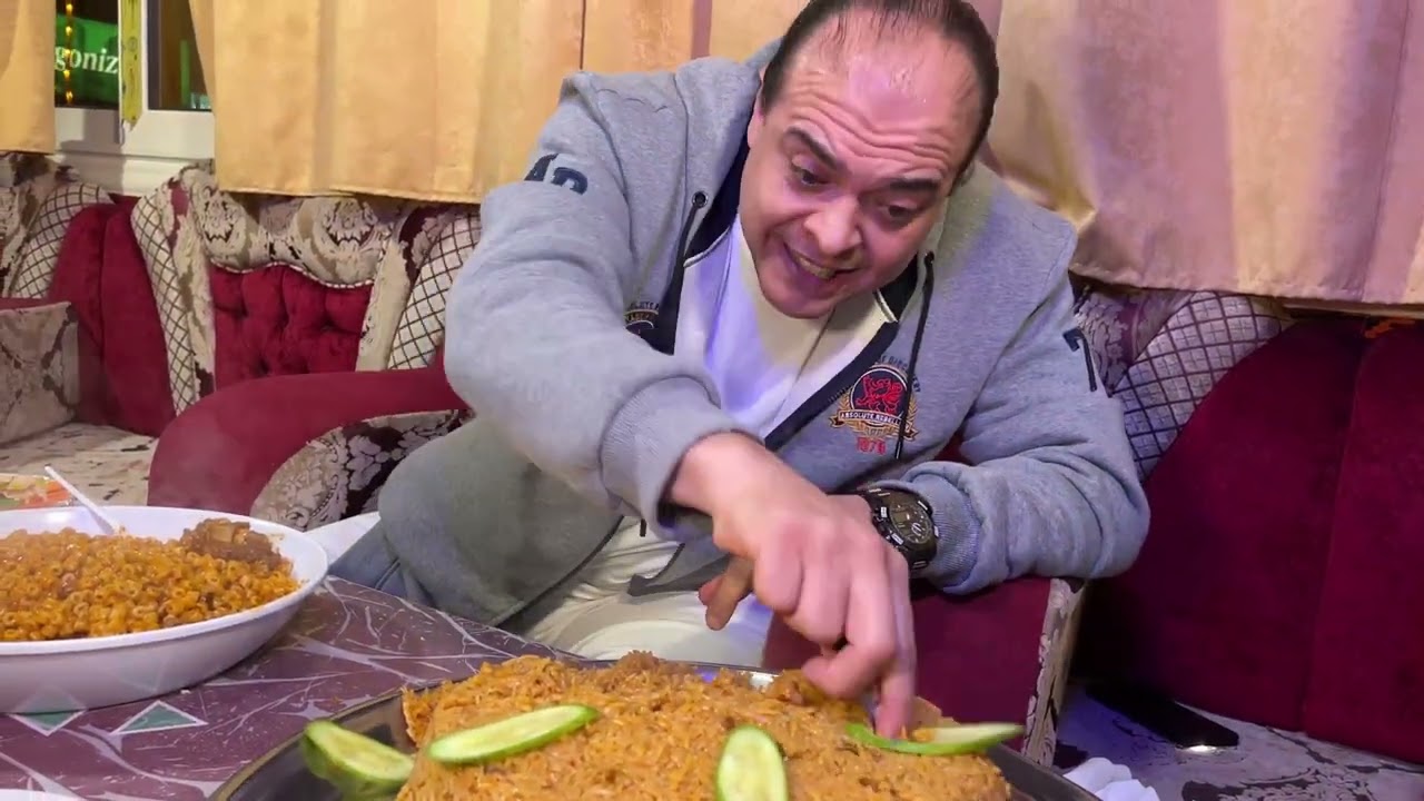 تجربة الاكل البدوى فى الزير ⚱️🥘 فى الخيمة البدوية😋