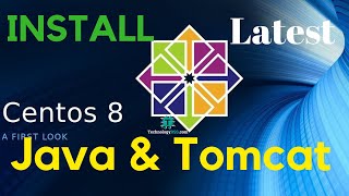 How To Install Java and Tomcat On Centos 8