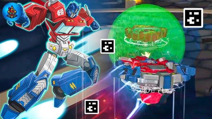 TRANSFORMERS Convert Into Tops for BEYBLADE BURST App — GeekTyrant