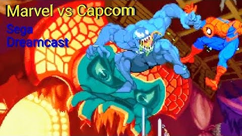 Marvel vs. Capcom: Clash of Super Heroes - Attract Demo Mode - CAPCOM - Sega Dreamcast -1080p60