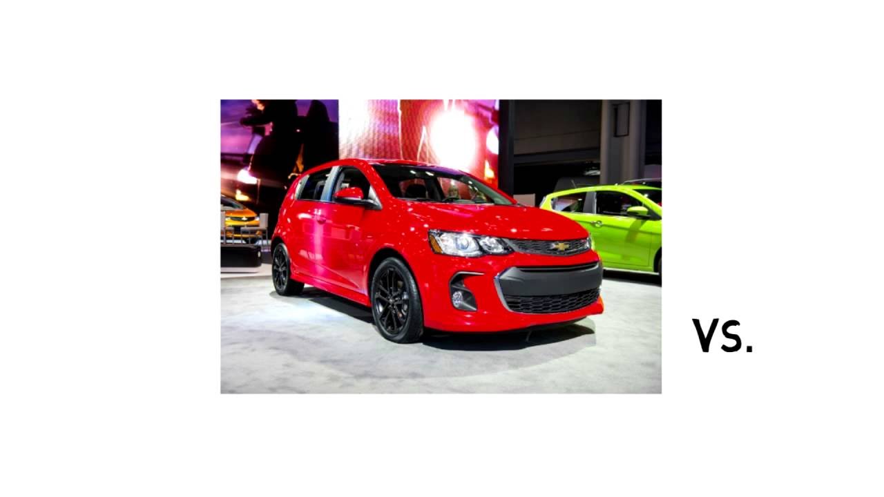 Compare the Chevy Sonic vs Honda Fit - YouTube