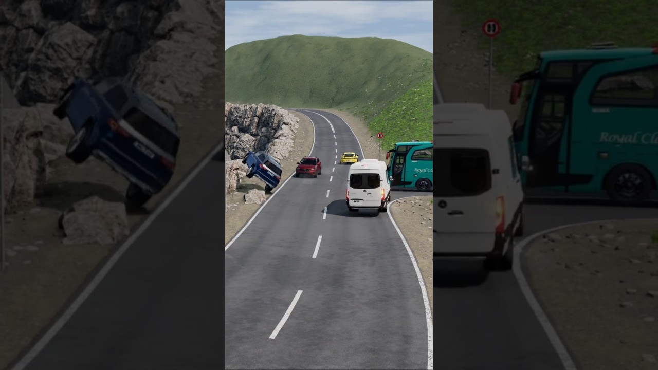 Download Realistic Highway Car Crashes #47 MP3