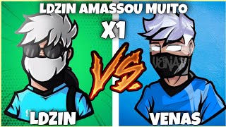 LDZIN VS VENAS X1 INSANO !!