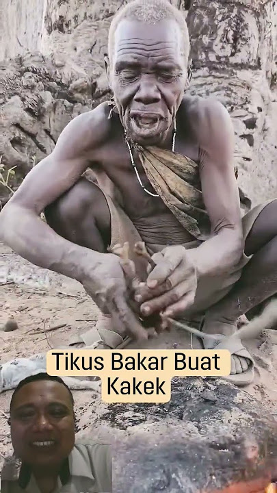 'Momen Langka! Tikus Bakar Jadi Menu Spesial Suku Hadzabe di Alam Liar'