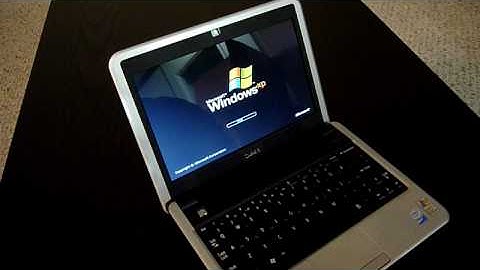 Dell Mini 9 - Little performance demo