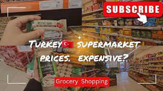 Is Turkey 🇹🇷(Turkiye) cheap or Expensive? |Turkey Supermarket prices | |Turkey travel vlog