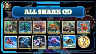 All shark (!!) rank - HUNGRY SHARK WORLD
