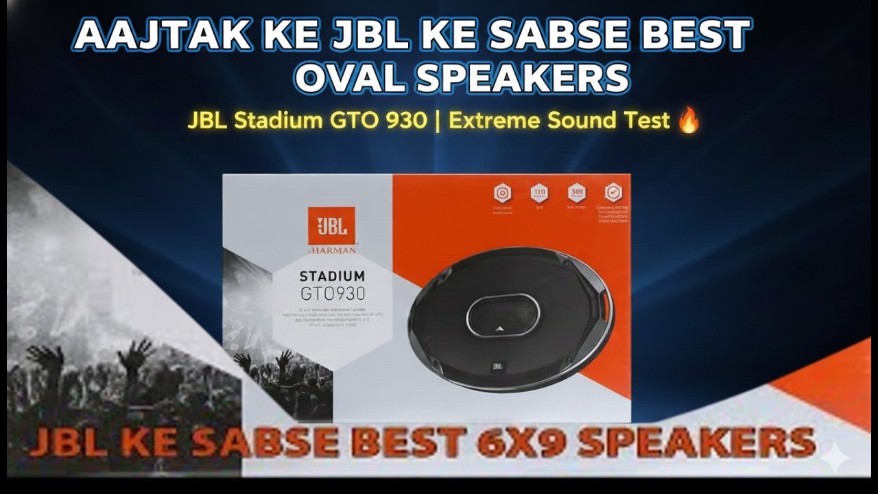 subwoofer JBL Stadium GTO 930 Unboxing 